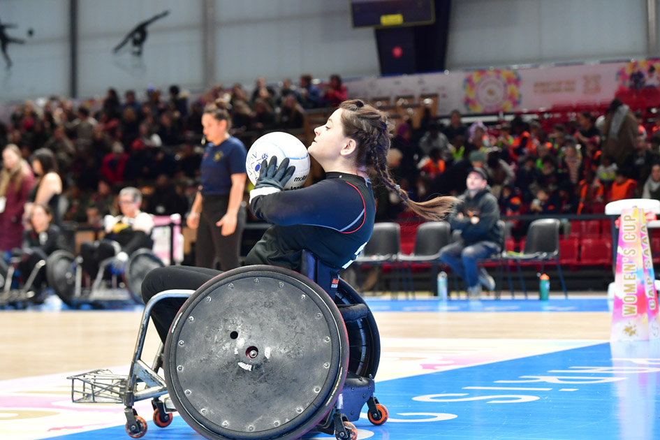wheelchair rugby women's cup 2024 ©laurent bagnis @bagnis.pics