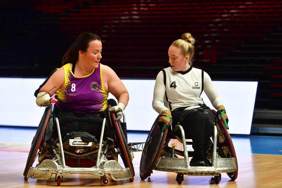 wheelchair rugby women's cup 2024 ©laurent bagnis @bagnis.pics