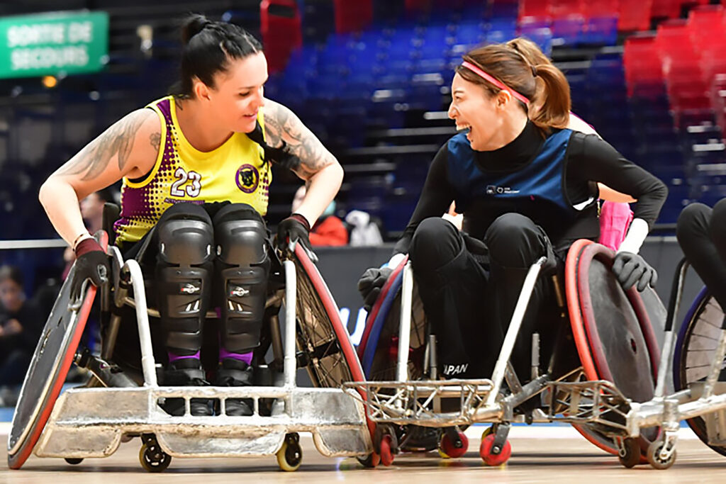 wheelchair rugby women's cup 2024 ©laurent bagnis @bagnis.pics