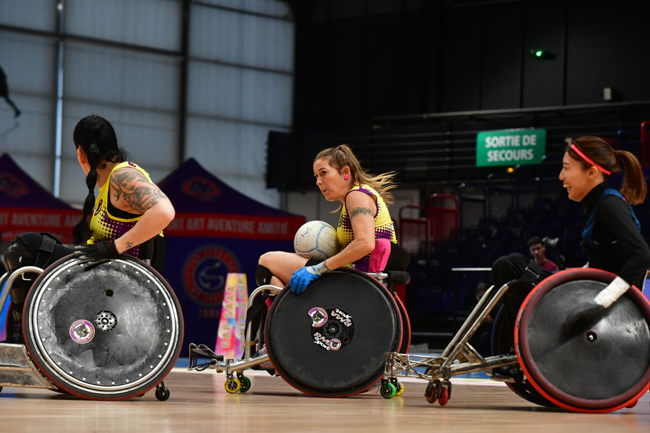 wheelchair rugby women's cup 2024 ©laurent bagnis @bagnis.pics