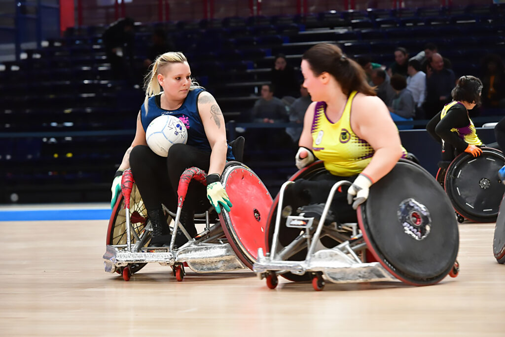 wheelchair rugby women's cup 2024 ©laurent bagnis @bagnis.pics