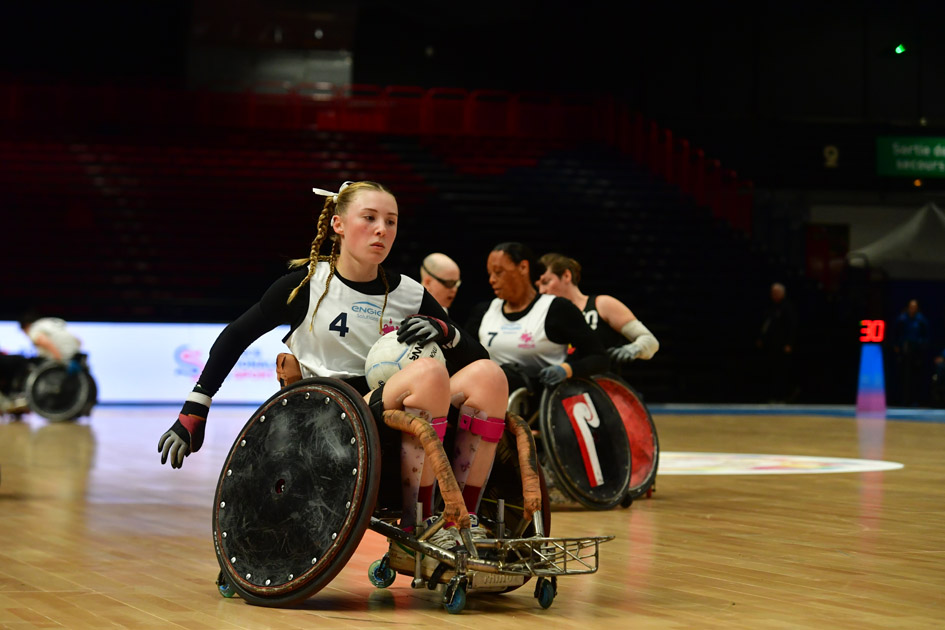 wheelchair rugby women's cup 2024 ©laurent bagnis @bagnis.pics