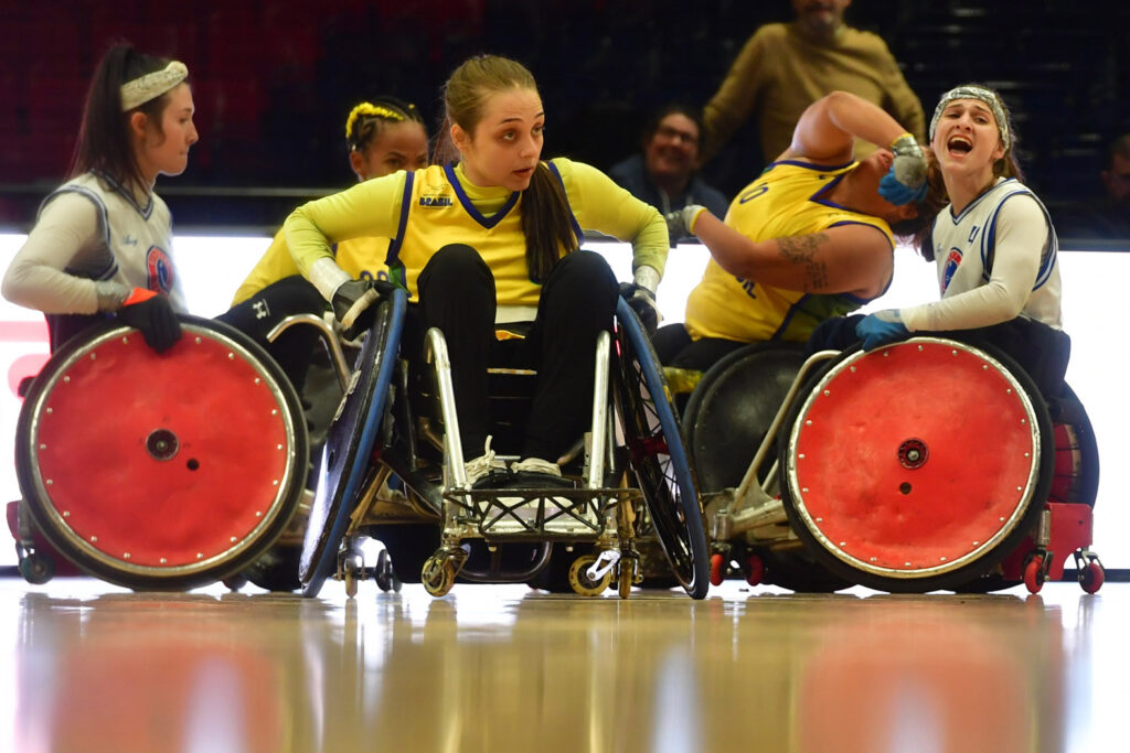 wheelchair rugby women's cup 2024 ©laurent bagnis @bagnis.pics.