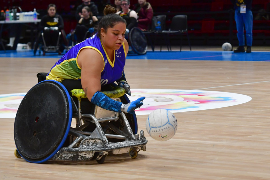 wheelchair rugby women's cup 2024 ©laurent bagnis @bagnis.pics