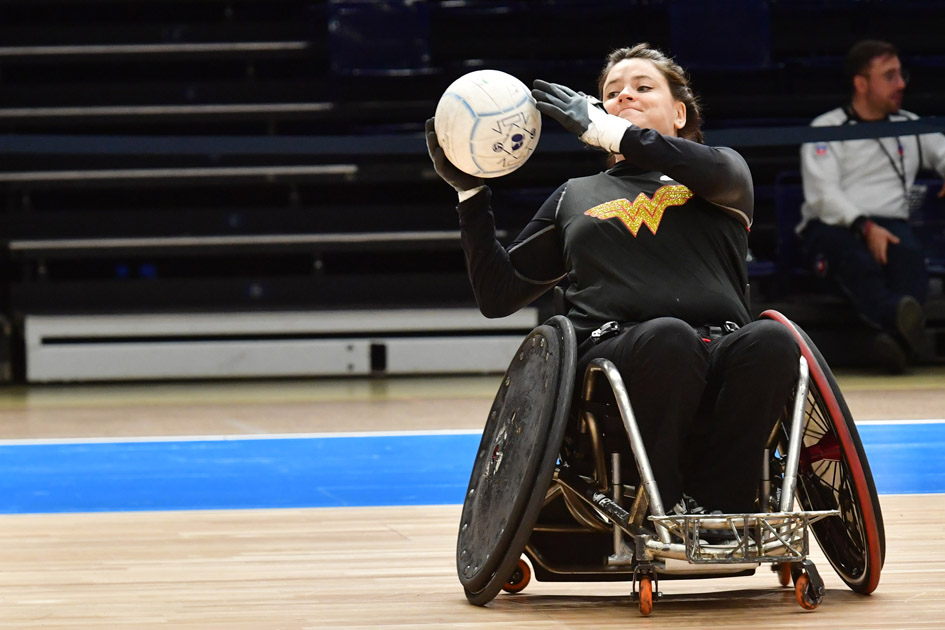 wheelchair rugby women's cup 2024 ©laurent bagnis @bagnis.pics