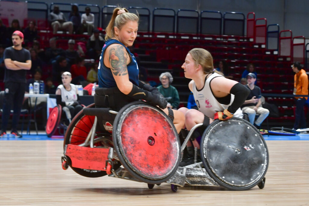 wheelchair rugby women's cup 2024 ©laurent bagnis @bagnis.pics