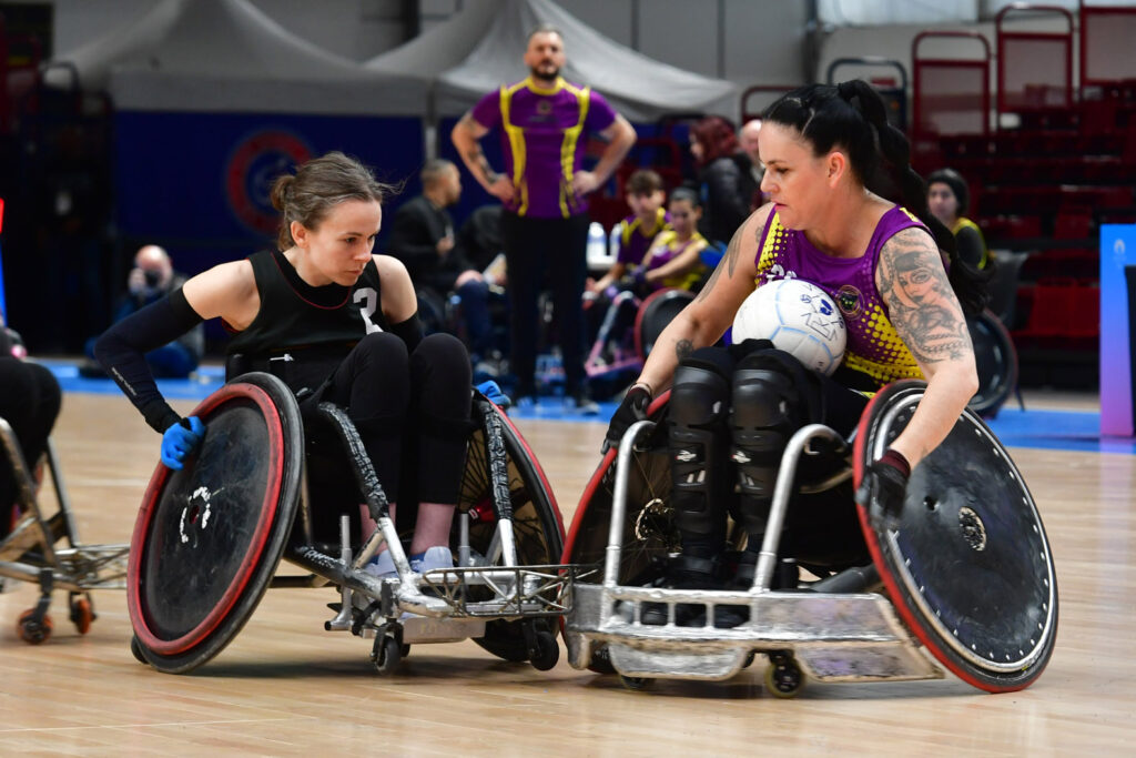 wheelchair rugby women's cup 2024 ©laurent bagnis @bagnis.pics