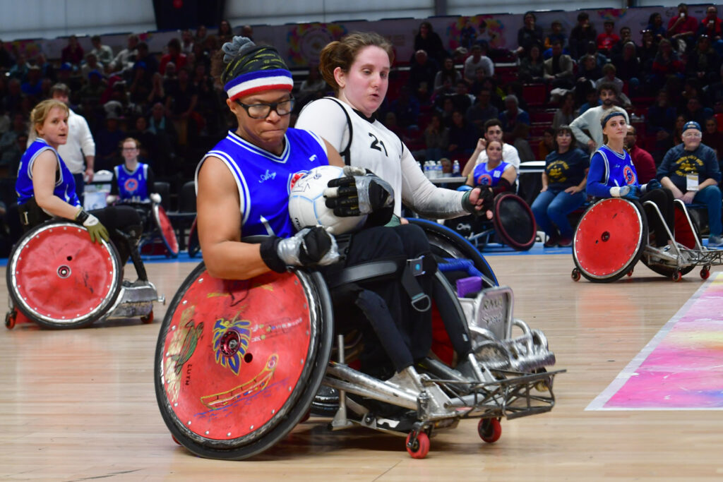 wheelchair rugby women's cup 2024 ©laurent bagnis @bagnis.pics