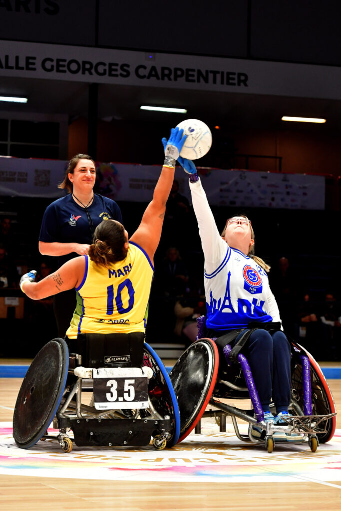 wheelchair rugby women's cup 2024 ©laurent bagnis @bagnis.pics.