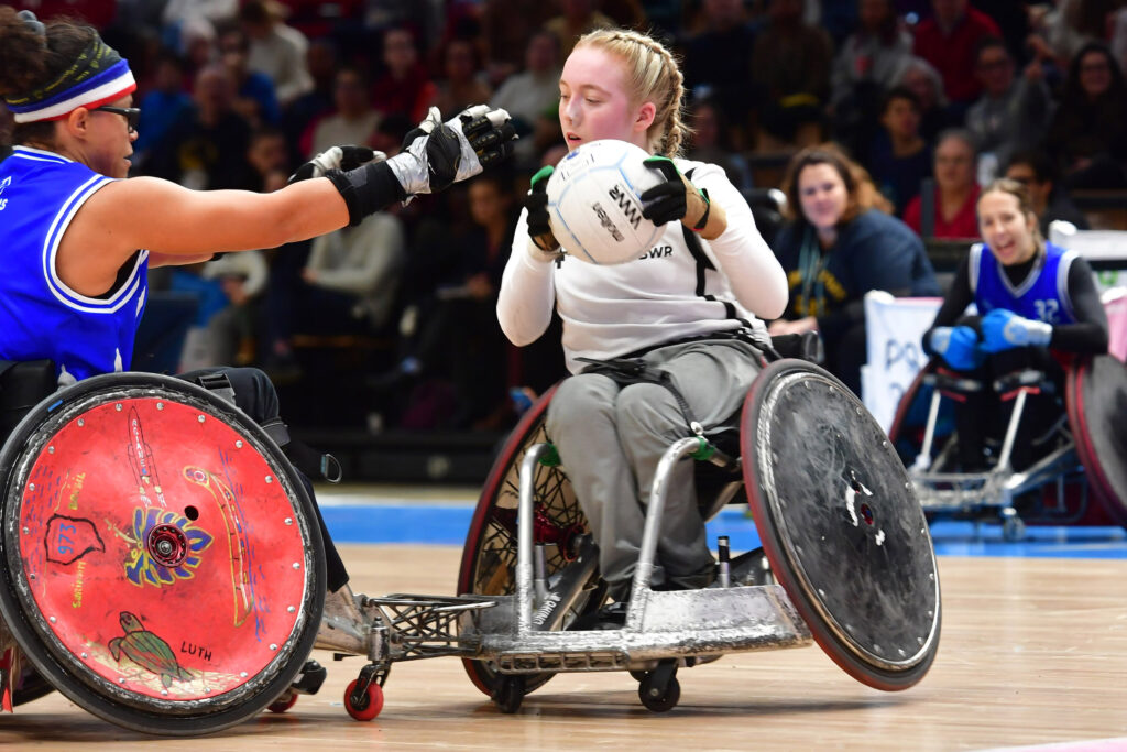 wheelchair rugby women's cup 2024 ©laurent bagnis @bagnis.pics