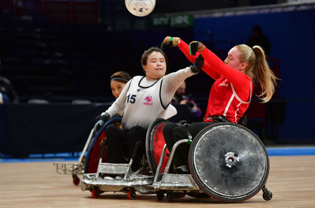 wheelchair rugby women's cup 2024 ©laurent bagnis @bagnis.pics