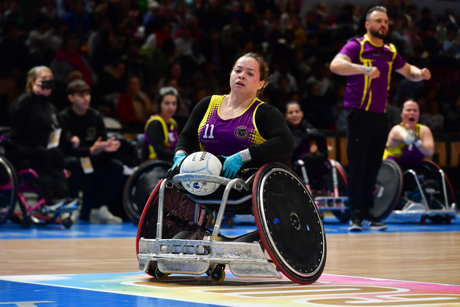 wheelchair rugby women's cup 2024 ©laurent bagnis @bagnis.pics