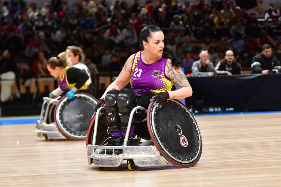 wheelchair rugby women's cup 2024 ©laurent bagnis @bagnis.pics