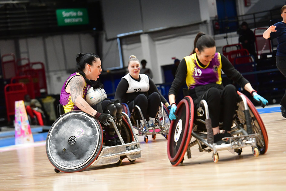 wheelchair rugby women's cup 2024 ©laurent bagnis @bagnis.pics