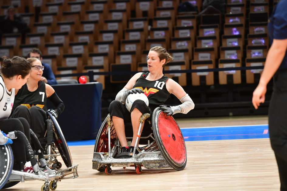 wheelchair rugby women's cup 2024 ©laurent bagnis @bagnis.pics
